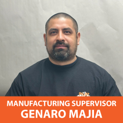 Pilot Manufacturing Supervisor Genaro Majia