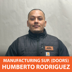 Pilot Manufacturing Supervisor - Doors Humberto Rodriguez