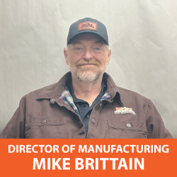Pilot Director of Manufacturing Mike Brittain