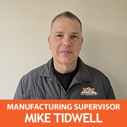 Pilot Manufacturing Supervisor Mike Tidwell